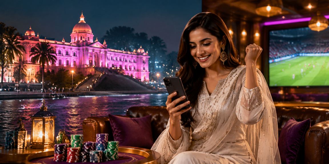 ঢাকায় মোবাইলে অনলাইন গেমিং উপভোগ করছেন একজন ব্যবহারকারী